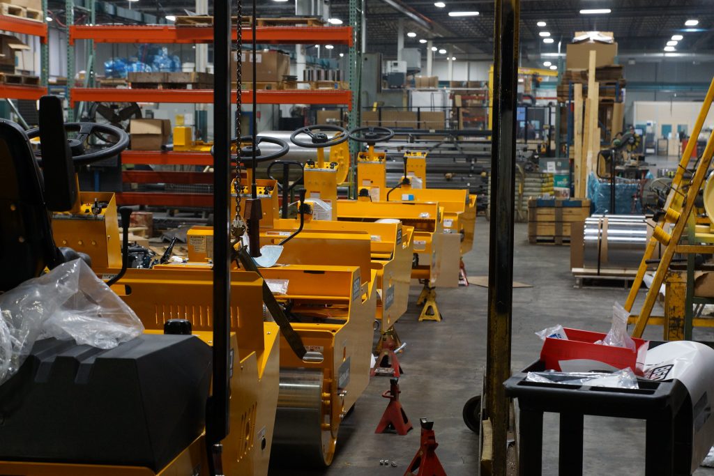 Asphalt Roller Assembly